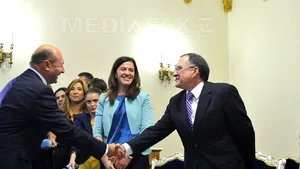Băsescu, bucuros de proiectele la Marea Neagră ale Exxon Mobil şi OMV-Petrom