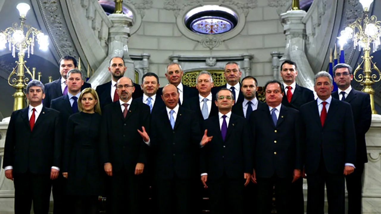 Membrii Cabinetului Boc au depus jurământul - GALERIE FOTO, VIDEO