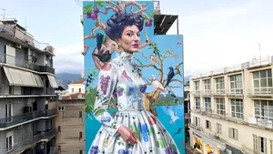 Pictura murală uriașă cu Maria Callas, desemnată cea mai bună din lume la street art