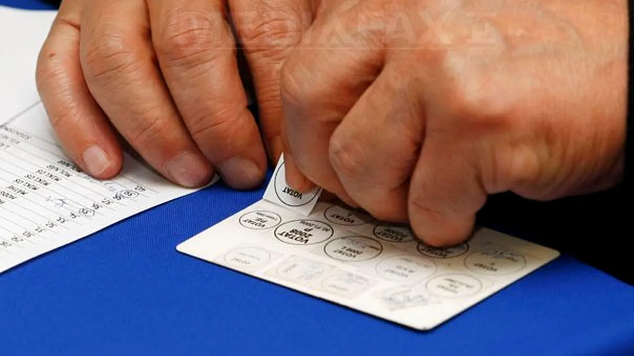 ALEGERI PARLAMENTARE: Prezenţa la vot la ora 14.00 a fost de 20,56%. În Capitală - 20,48%