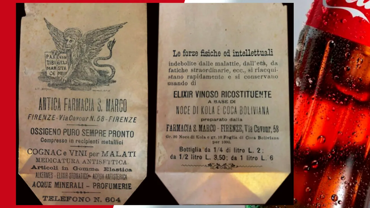 Secretul Coca-Cola, mai vechi decât se credea? O rețetă descoperită într-o mănăstire din Italia alimentează un mister vechi de peste un secol
