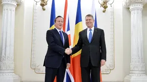 Întâlnirea Iohannis-Cameron. Premierul britanic: Susţinem libera circulaţie, dar trebuie să rezolvăm presiunea pe care o pun migranţii/Şeful statului: Locul Marii Britanii este clar în UE - FOTO, VIDEO