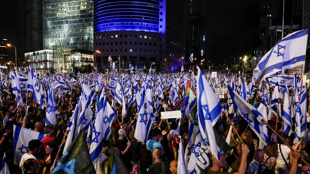 Noi proteste în Israel, din cauza planului de reformare a sistemului judiciar