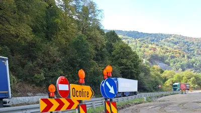 SOCIAL Schimbare importantă pentru șoferii care merg pe Valea Oltului. Traficul pe DN7, deviat până la sfârșitul anului