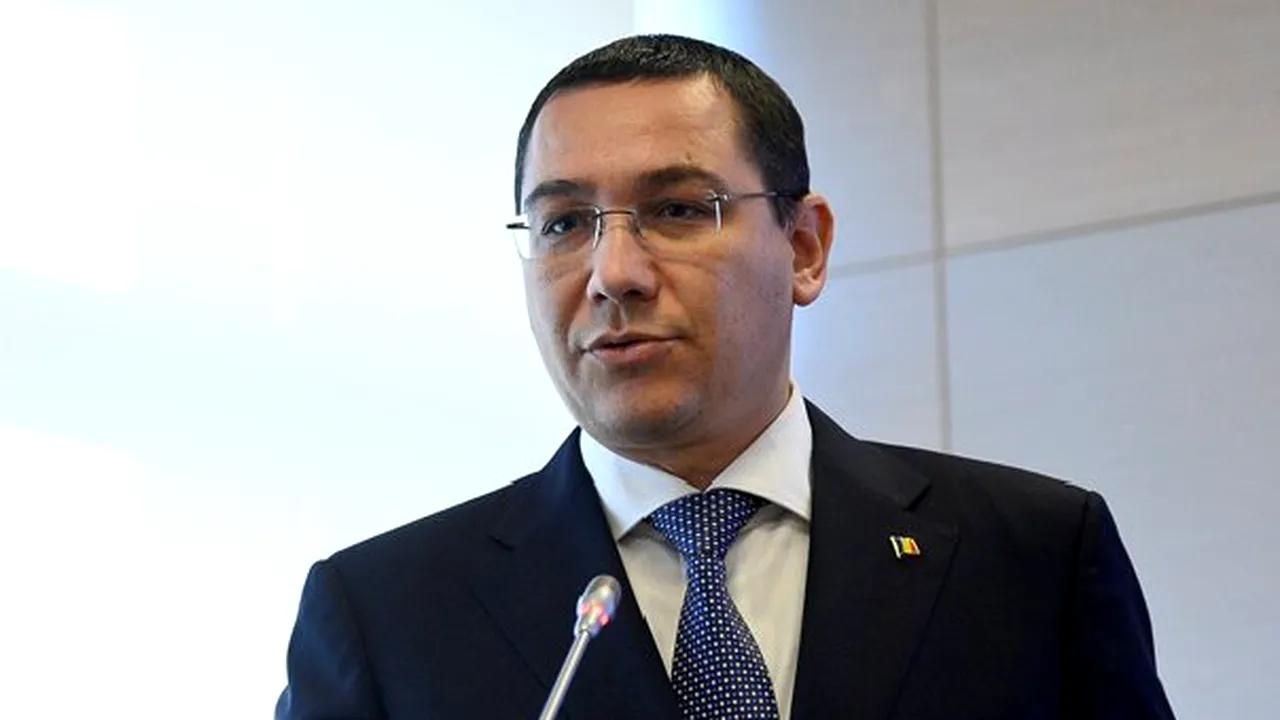 Ponta: Lumea să stea liniştită, nu mărim taxele, impozitele şi nu creştem cota unică