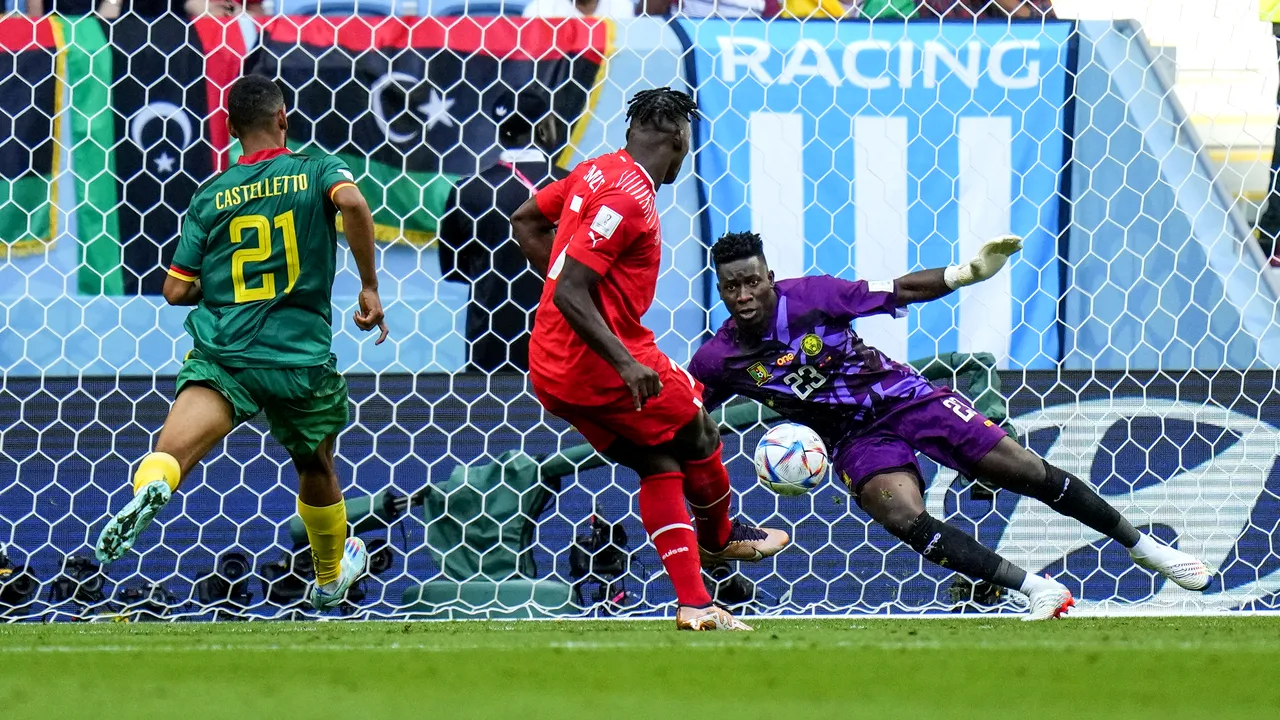 „Ceasornicarii” elveţieni îmblânzesc „leii africani” prin golul unui fotbalist născut în Camerun