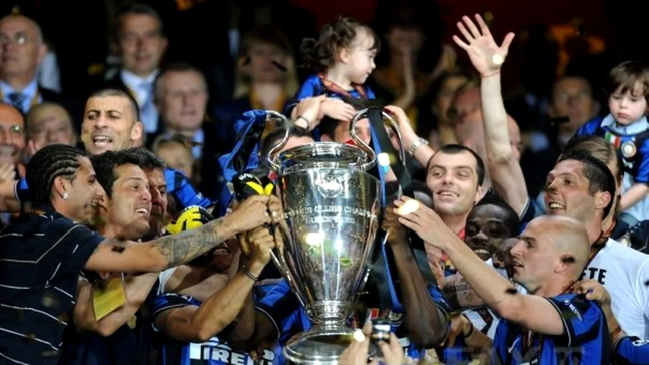 Internazionale Milano, cu Cristian Chivu titular, a câştigat Liga Campionilor - GALERIE FOTO