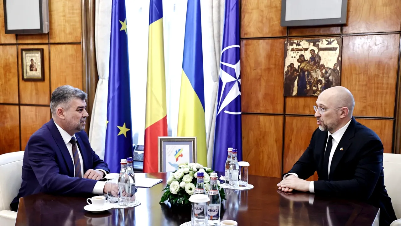 Ciolacu, lui Şmîhal: Să continuaţi să luptaţi ca şi până acum. Aveţi în spate aliaţi puternici / Acord pentru cerealele ucrainene
