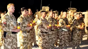 VIDEO | Militarii români din Afganistan, ceremonie de comemorare a colegilor decedaţi în accidentul de joi