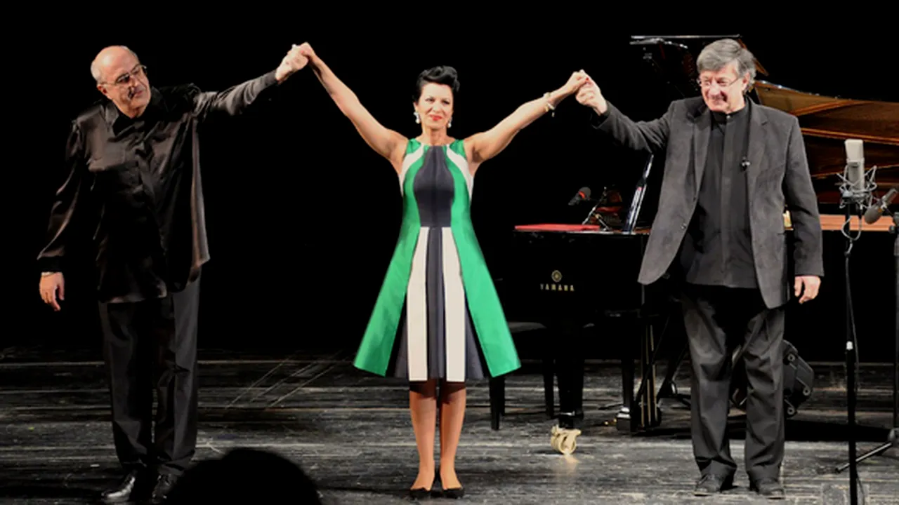 Angela Gheorghiu a susţinut un recital-surpriză în spectacolul 
