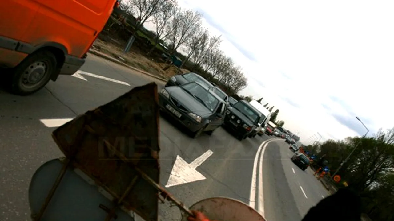 TRAFIC BLOCAT PE DN 1: O cisternă cu GPL s-a răsturnat. Circulaţia a fost reluată după cinci ore şi jumătate