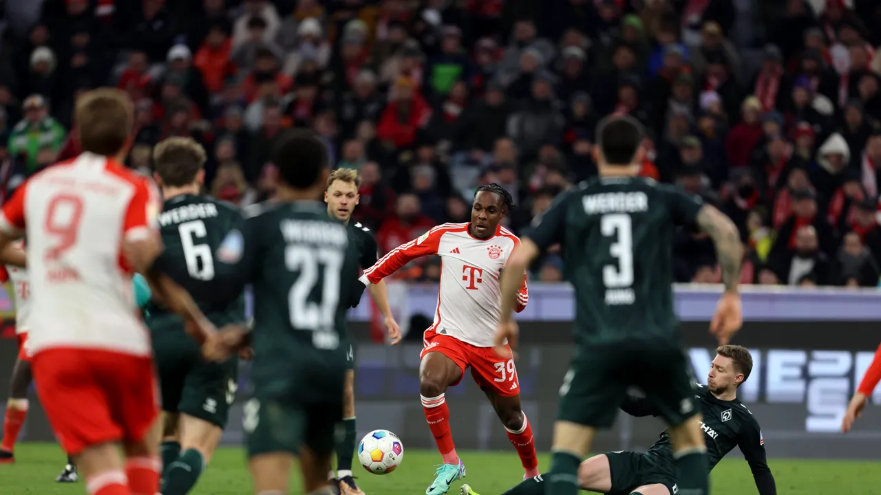 Bayern Munchen, înfrângere surprinzătoare pe teren propriu în faţa lui Werder Bremen