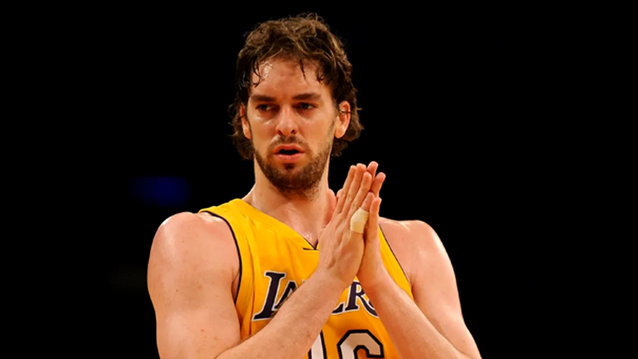 Pau Gasol, a doua oară consecutiv jucătorul anului în Europa