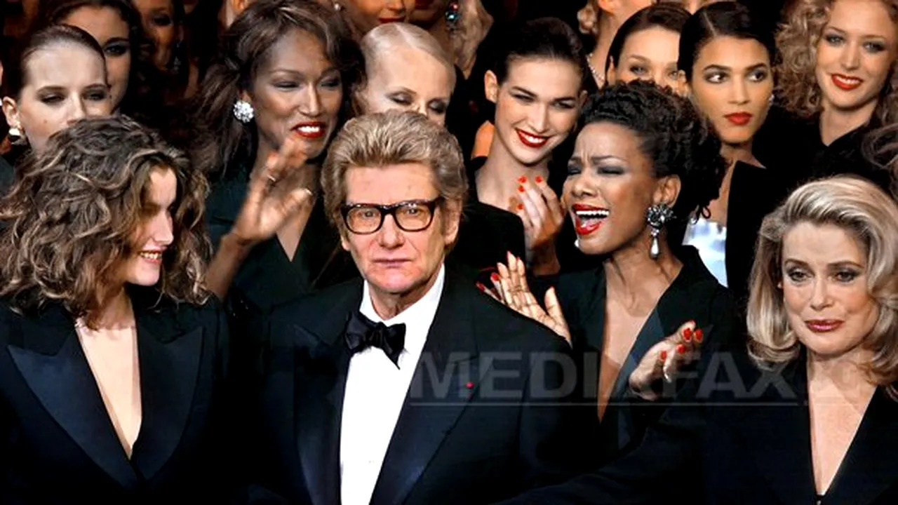 Un film despre viaţa şi cariera designerului Yves Saint Laurent va fi produs în Franţa