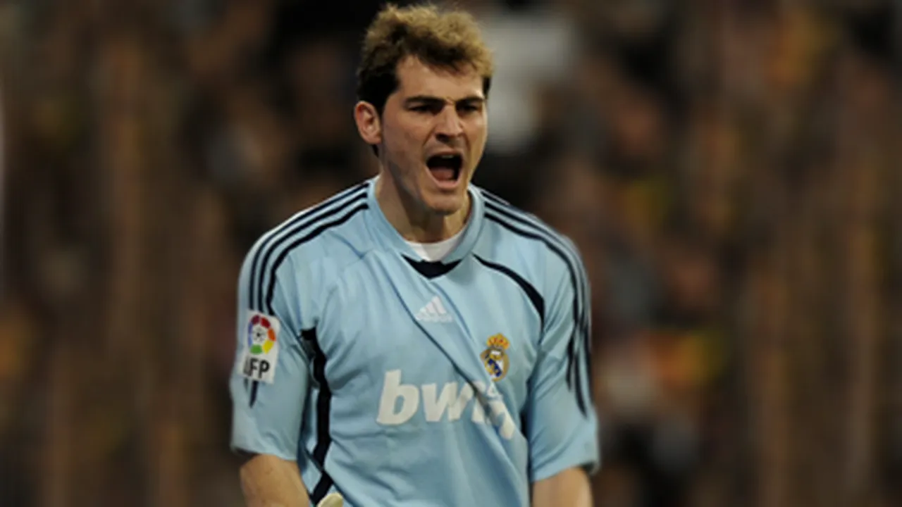 Iker Casillas, cel mai bun portar în 2008