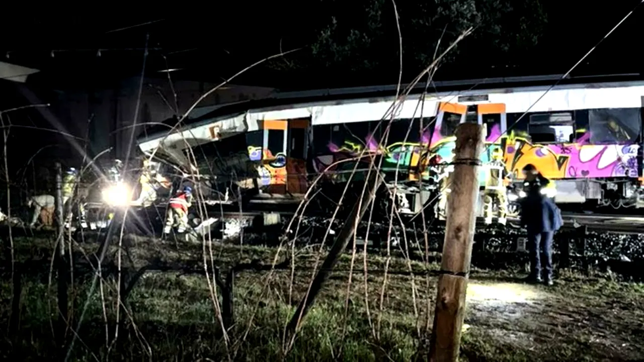 Accident feroviar lângă Barcelona: Un mort și zeci de răniți, la doar două zile după tragedia din sudul Spaniei