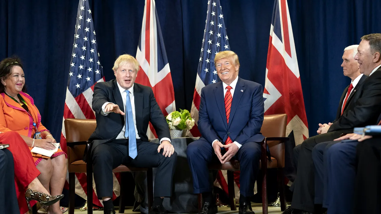 Donald Trump şi Boris Johnson au discutat despre 