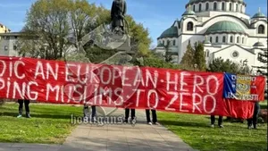 Scandal uriaș înainte de Bosnia – România: „Interziceți românii pe stadion!”. Un banner afișat la Belgrad a stârnit furie la Sarajevo