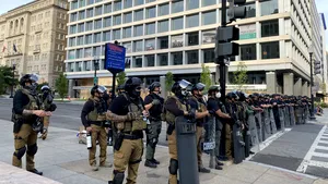 Aproximativ 1.600 de militari, mobilizaţi la periferia Washingtonului, în contextul protestelor