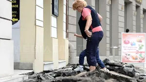 Lucrări de infrastructură pe Calea Victoriei: 