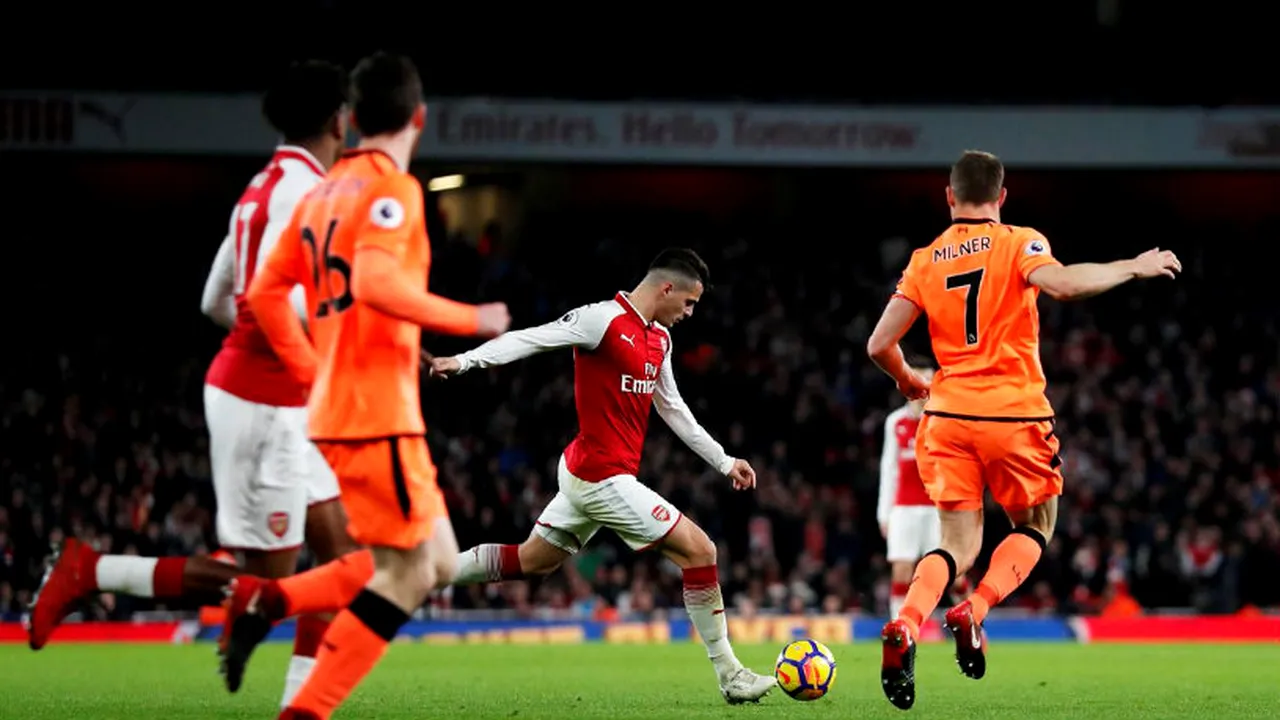 Arsenal şi Liverpool, 3-3, în etapa a 19-a din Premier League, au oferit cel mai tare meci al finalului de an