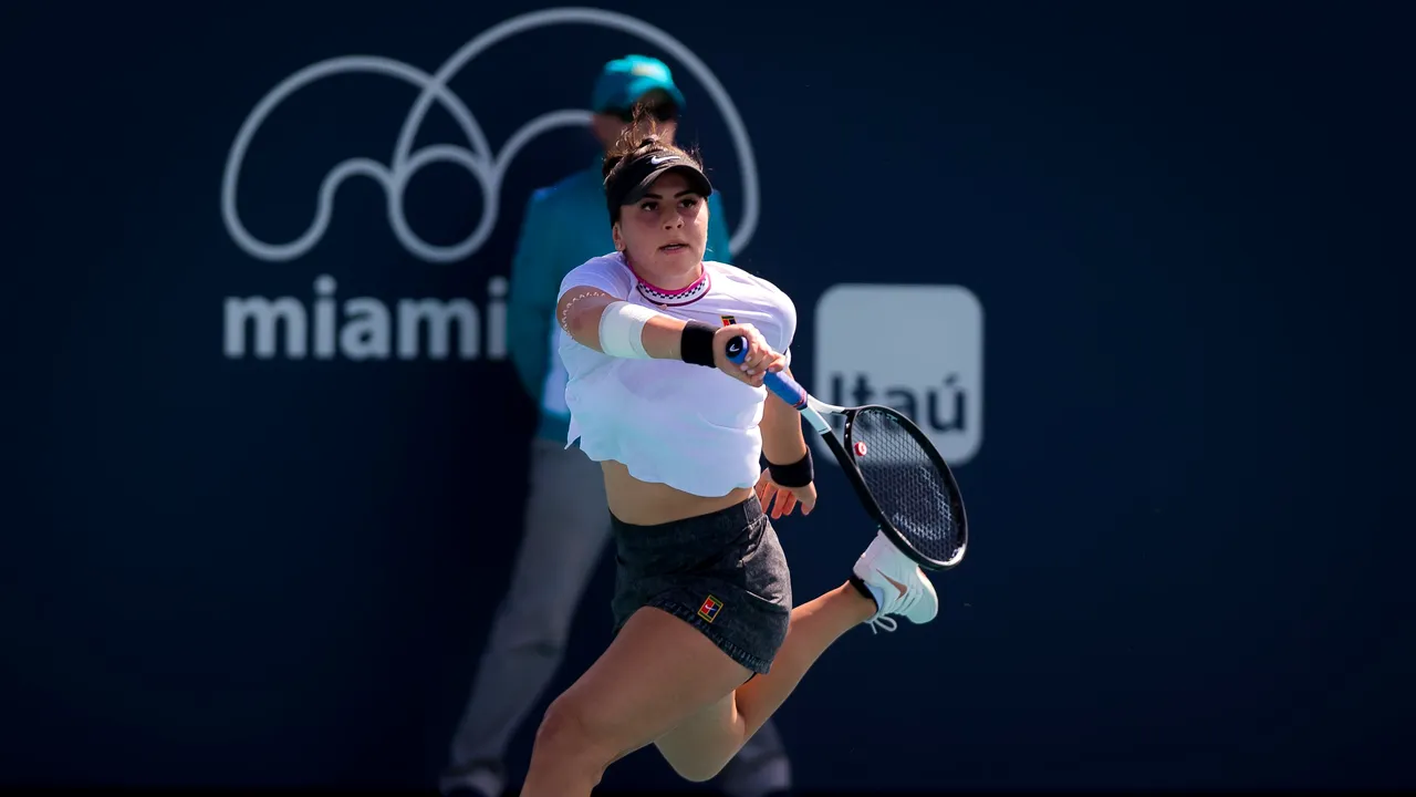 „Regina dramelor” nu simula. Bianca Andreescu s-a retras de la turneul de la Miami din cauza problemelor la umăr