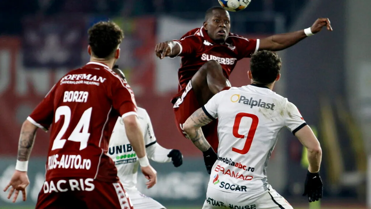 Rapid revine în fruntea clasamentului în Superliga, după o victorie la scor de neprezentare la Sibiu