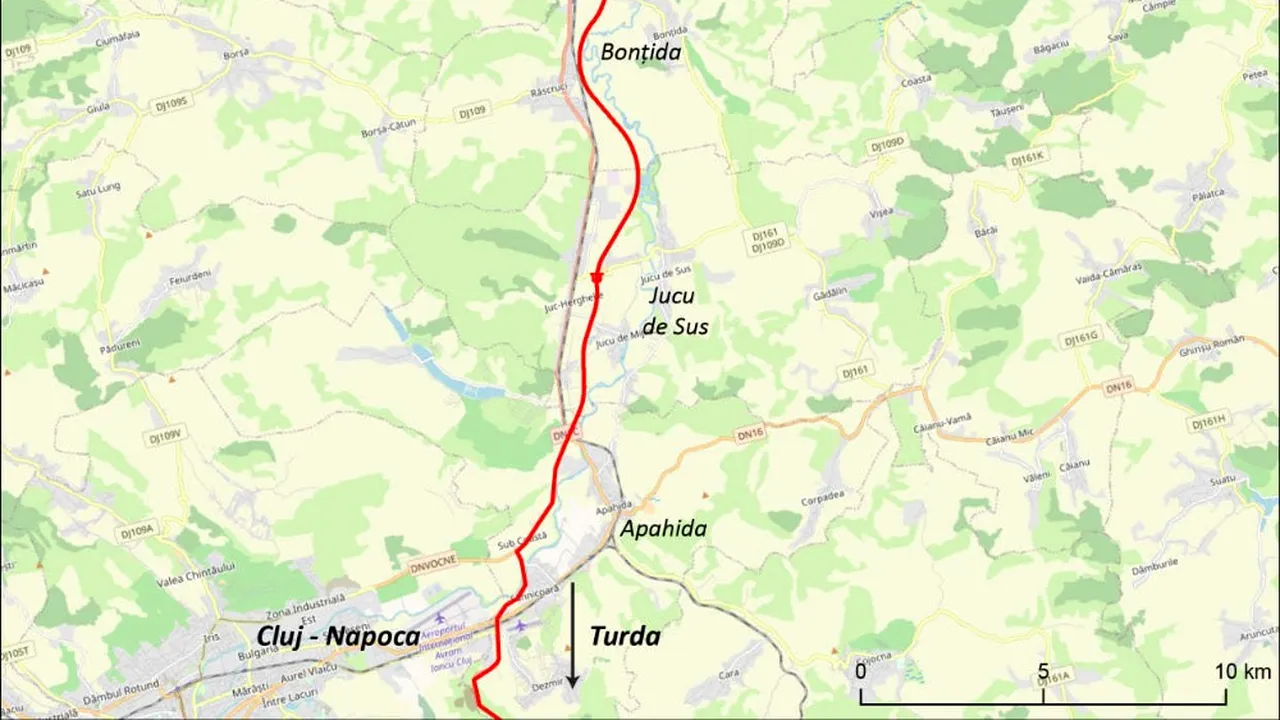 Un nou drum expres a fost scos la licitaţie. Cluj-Napoca - Dej: 75 de kilometri