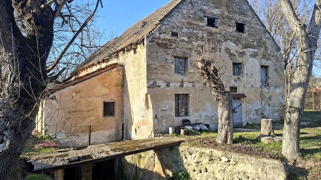 Moara din Valeapai, veche de 120 de ani, restaurată și transformată într-un muzeu al morăritului