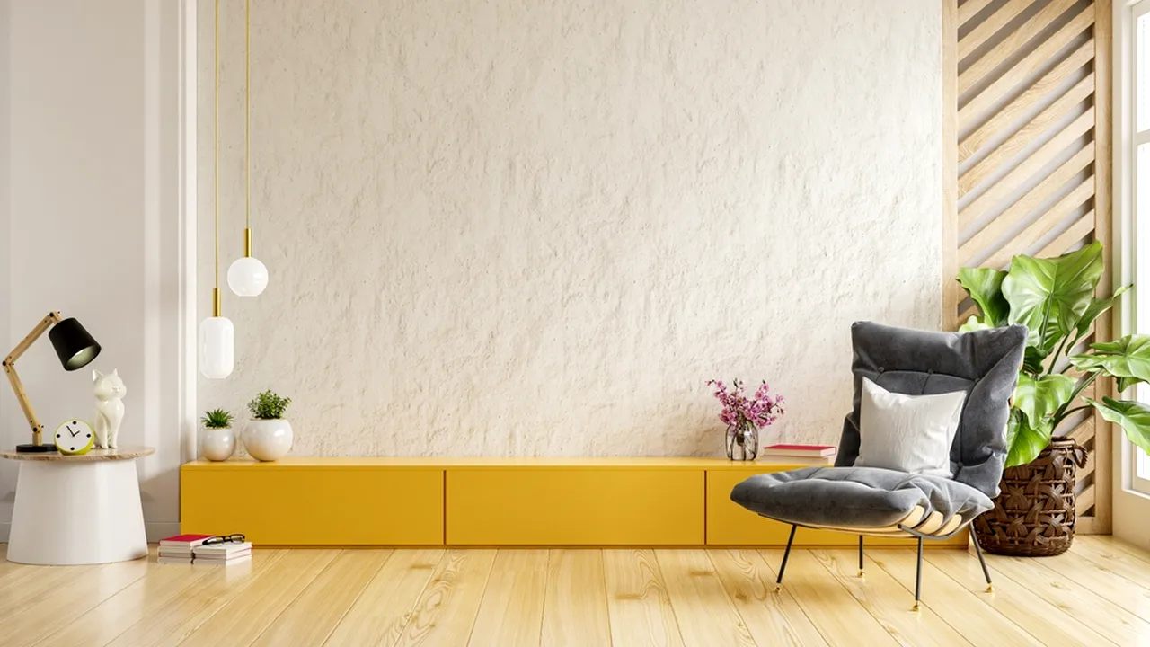 Cum să armonizezi tencuiala decorativă cu mobilierul şi accesoriile casei tale: 3 sfaturi de design