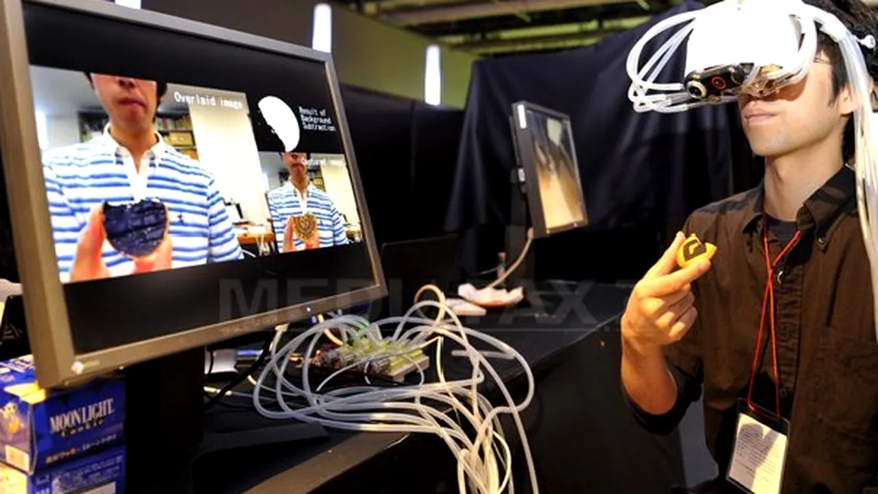 Prăjitura virtuală care poate fi gustată!