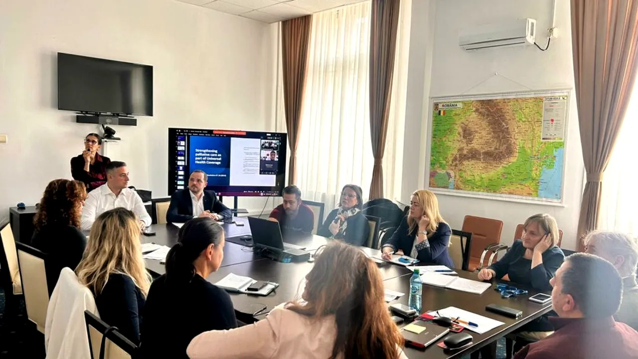 Rogobete a reunit grupul de lucru pentru Strategia Națională de Îngrijiri Paliative