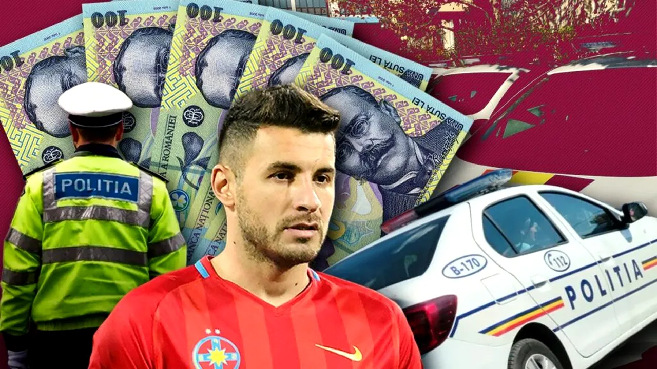 Fostul ”căpitan” de la FCSB, pe care Gigi Becali îl compara cu Sergio Ramos, a mituit un echipaj de la Rutieră, iar instanța a pronunțat verdictul: închisoare cu suspendare / Prima reacție a fotbalistului
