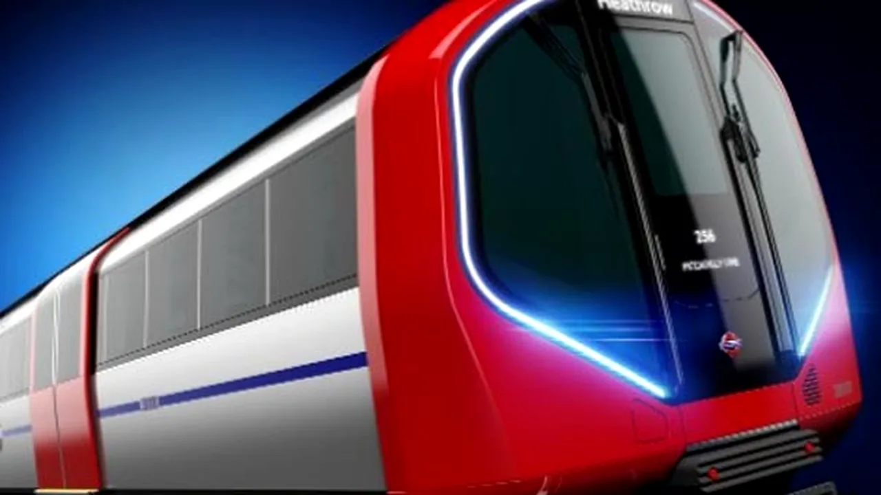 Noile metrouri din Londra, comparate cu navele spaţiale. Cum arată trenurile - FOTO, VIDEO