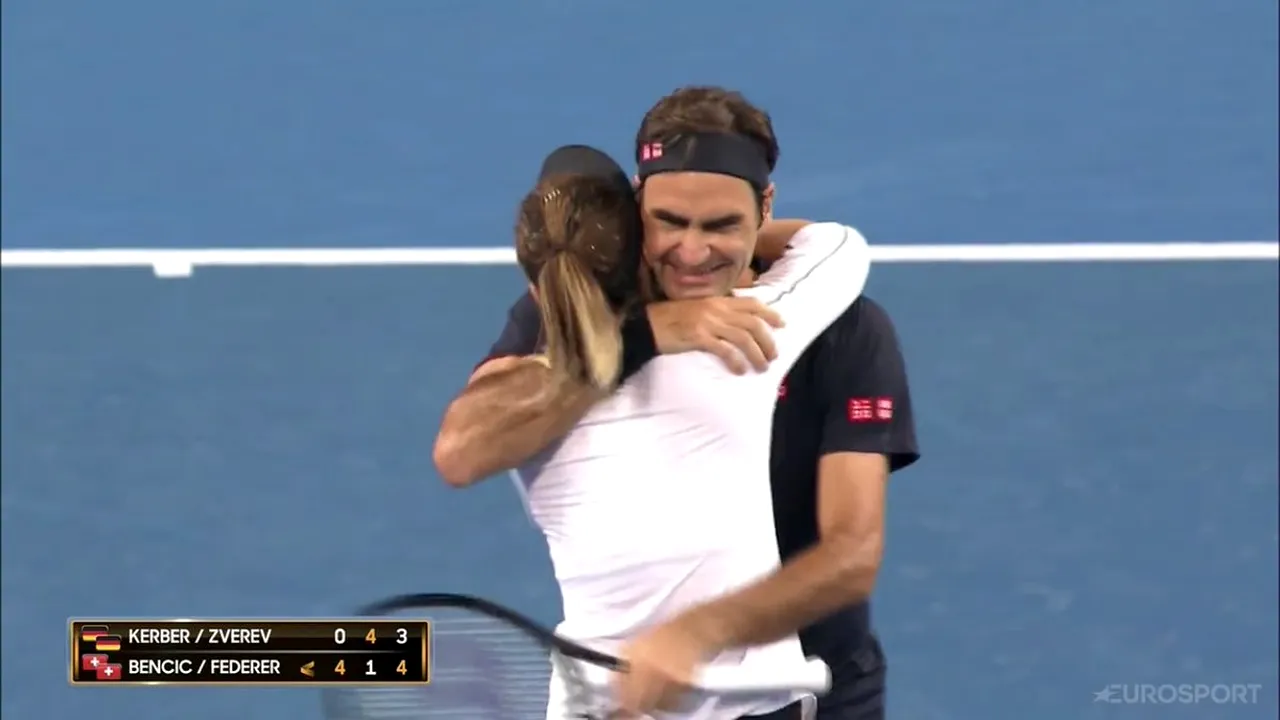 Cupa Hopman | Roger Federer şi Belinda Bencic, cuplul invincibil de elveţieni care a câştigat finala competiţiei