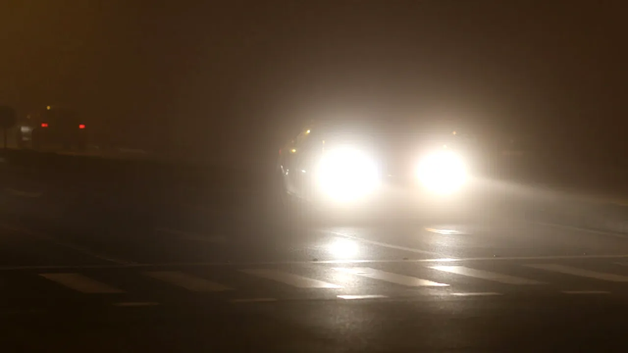 Atenționare ANM. Cod galben de ceață în două județe din Moldova