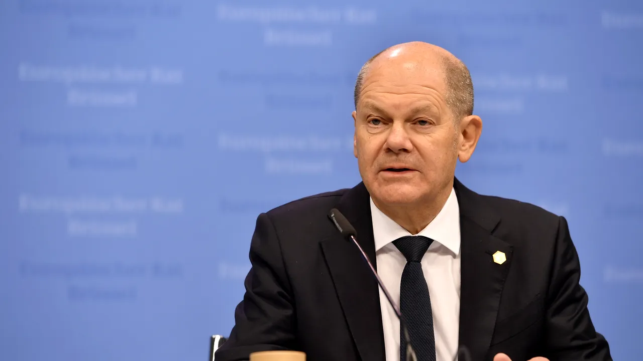 Olaf Scholz este sceptic privind planul de pace elaborat de China