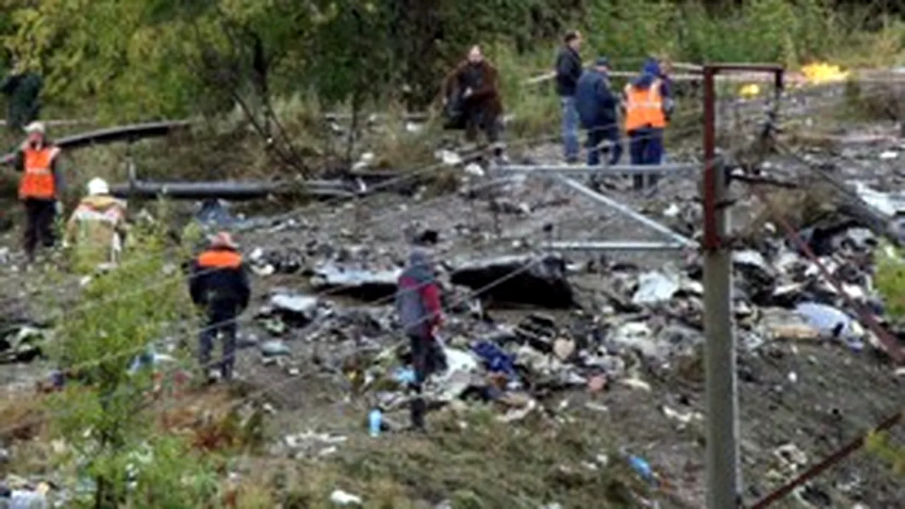 Cutiile negre ale avionului prăbuşit în Rusia au fost avariate, fapt ce îngreunează decodificarea