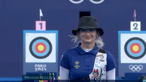 Mădălina Amăistroaie a fost învinsă în optimile de finală la tir cu arcul la Paris