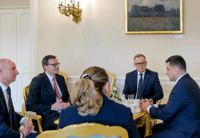 Polonia: Președintele Andrzej Duda l-a primit pe George Simion la Palatul Prezidențial