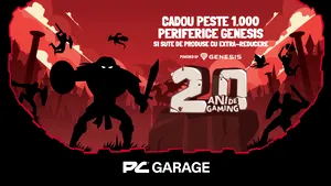 PC Garage împlinește 20 de ani și oferă cadou peste 1000 de periferice gaming Genesis
