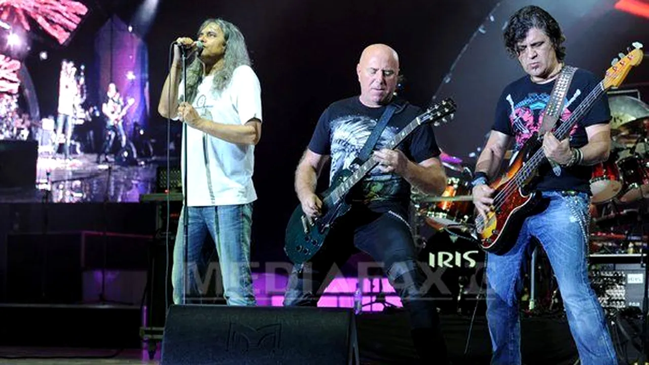 Iris - 35 de ani: Concert cu artificii şi confeti în faţa a 15.000 de fani