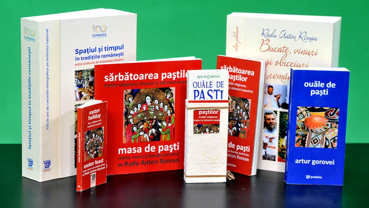 Ofertă specială la cărţile-cadou de Paşti de la editura Paideia şi Ziarul Financiar