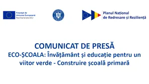 ECO-ŞCOALA: Învăţământ şi educaţie pentru un viitor verde - Construire şcoală primară