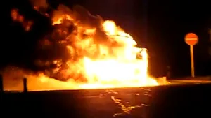 Un autocar în care se aflau 44 de cetăţeni români a ARS în Ungaria