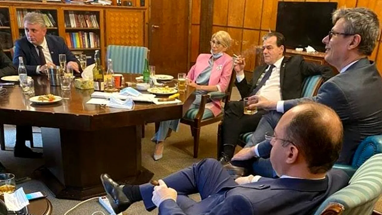 Prima reacţie a unui participant la petrecerea din biroul lui Ludovic Orban: Servisem ceva atunci, o prăjitură