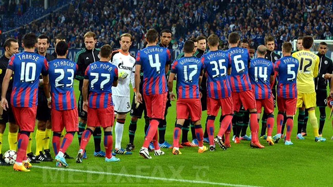 FC Steaua, sancţionat cu închiderea a 4 sectoare de la peluza sud şi 40.000 de lei