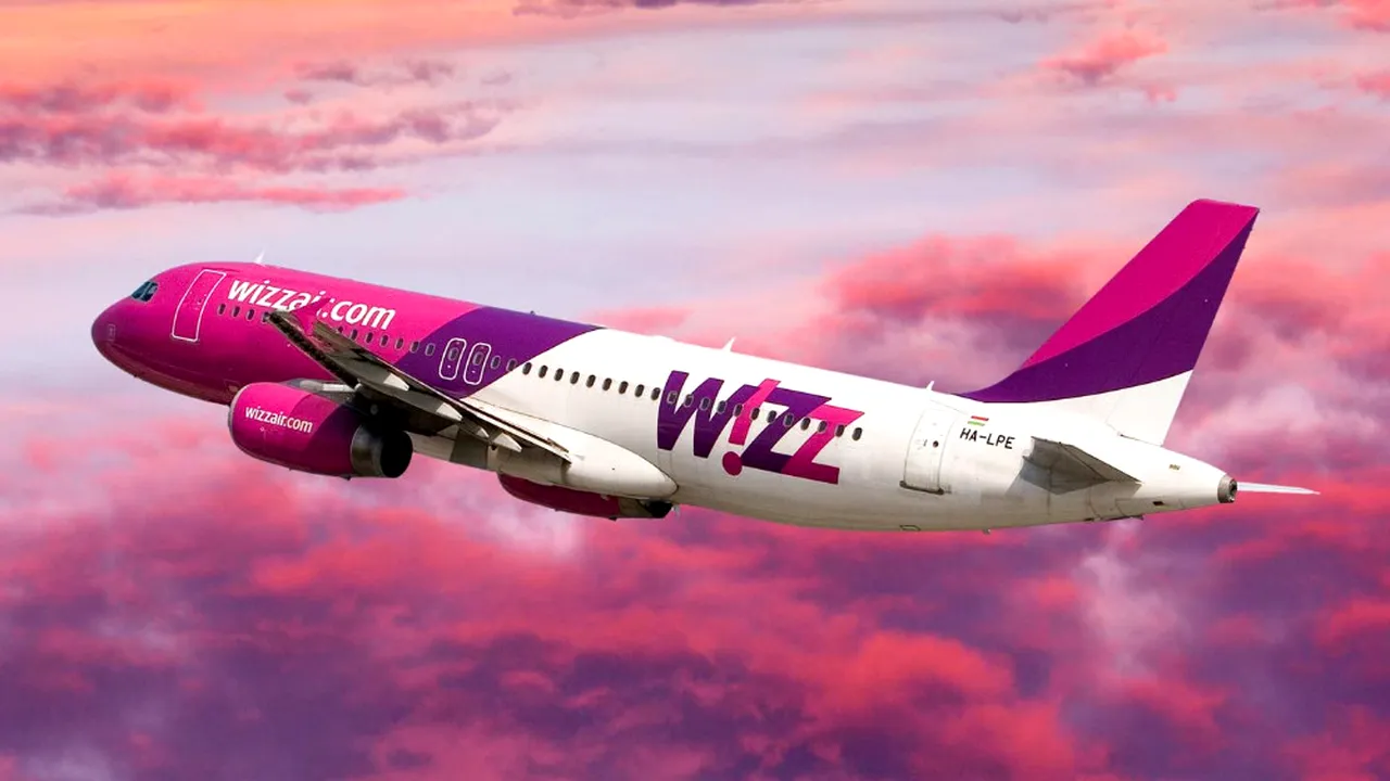 Wizz Air introduce noi rute din România. Biletele, la preţuri de la 99 lei