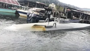 Tone de cocaină au fost descoperite la bordul unui submarin din Panama