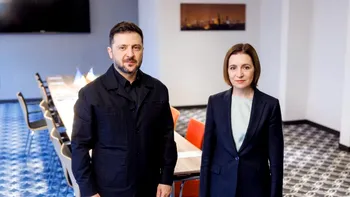 EXTERNE Maia Sandu, întâlnire cu Zelenski la Haga